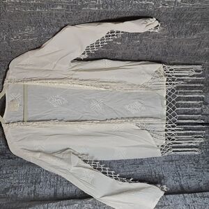 Billabong Duster, Color Ivory NWOT Size M/L